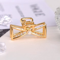 Заколка-краб NoBrand 4555285 золото