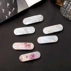 Заколка клик-клак Queen fair 7915781 разноцветная, 6 шт