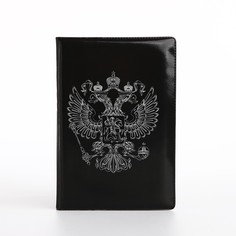 Обложка для паспорта мужская NoBrand 10112778 черная