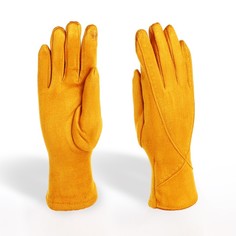 Перчатки женские NoBrand 9702070 желтые, one size