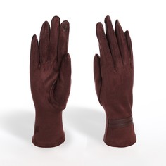 Перчатки женские NoBrand 9702077 коричневые, one size