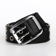 Ремень женский NoBrand чёрный, 105х4 см