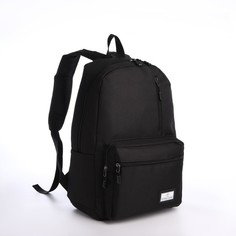 Рюкзак мужской NoBrand 10188987 черный, 44x29x12 см
