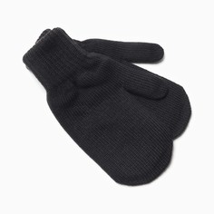 Варежки женские СНЕЖАНЬ 9293706 черные, р. one size
