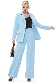 Костюм женский DSTrend Славная парочка голубой 54 RU