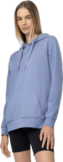 Худи женское 4F WOMENS SWEATSHIRT голубое XS
