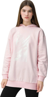 Худи женское 4F SWEATSHIRT F253 розовое XS