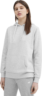 Худи женское 4F SWEATSHIRT F372 серое XS