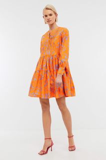 Платье женское Baon B4524130 оранжевое M