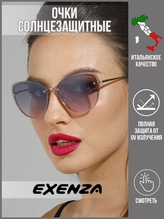 Солнцезащитные очки женские Exenza Molle P02 лиловые/золотистые