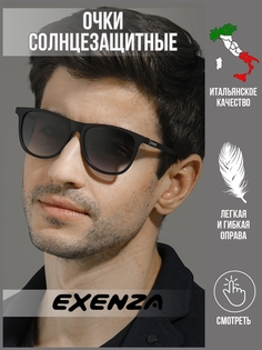 Солнцезащитные очки мужские Exenza Viano G01 черные/серые