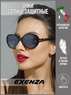 Солнцезащитные очки женские Exenza Dominio P01 черные/золотистые