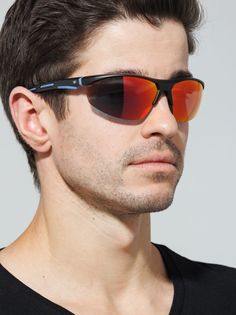 Спортивные солнцезащитные очки мужские Exenza Sportlight G01 красные