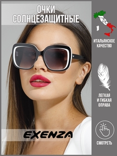 Солнцезащитные очки женские Exenza Anguria P01 белые/черные