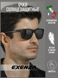 Солнцезащитные очки мужские Exenza Pola P01 черные/серые