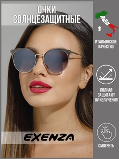 Солнцезащитные очки женские Exenza Gatto P01 черные/золотистые