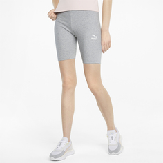 Шорты велосипедки женские PUMA Classics Short Tights 7"" серые XS