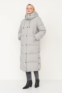 Пуховик-пальто женский Baon B0223518 серый XS