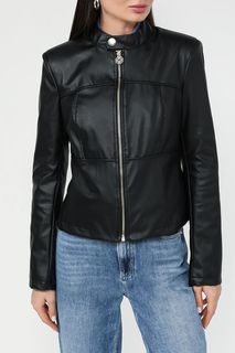Кожаная куртка женская Rinascimento CFC0117800003 черная XS