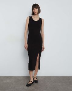 Платье женское Gloria Jeans GDR028783 черный XS/164