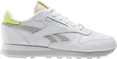 Кроссовки женские Reebok Classic Leather белые 8 US