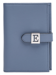 Обложка для паспорта женская Eleganzza ZQ77-2516 голубая