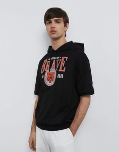 Худи мужское Gloria Jeans BAC012681 черный L/182