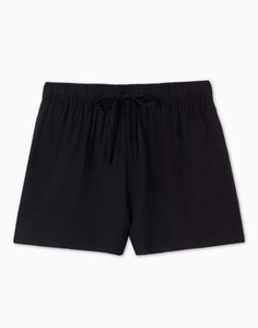 Пляжные шорты женские Gloria Jeans GSM001733 черный XS/164