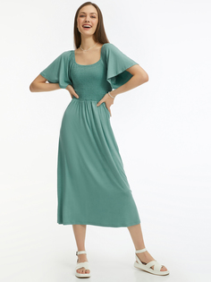Платье женское oodji 14000184 зеленое XXS