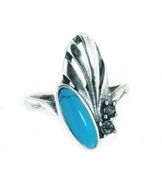 Кольцо р 17 Jenavi a26530b0 бирюза