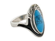 Кольцо р 18 Jenavi a60030b0 бирюза