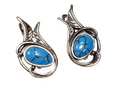 Серьги Jenavi b38331b0 бирюза