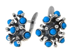 Серьги Jenavi a43231b0 бирюза