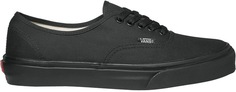 Кеды унисекс Under Armour AUTHENTIC Black/Black черные 4.5 US