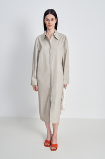 Платье женское Finn Flare FSE11032 серое M