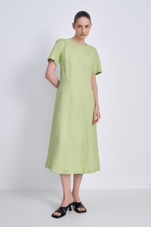 Платье женское Finn Flare FSE11061 зеленое XS