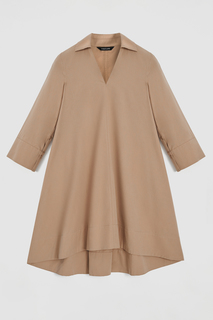 Платье женское Finn Flare FSE110127 коричневое L