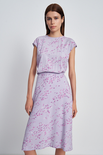 Платье женское Finn Flare FSC11074 фиолетовое 3XL