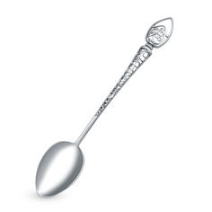 Десертная ложка из серебра 585Gold 719000143