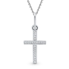 Подвеска из серебра 585Gold 703006862, фианит