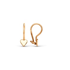Серьги из красного золота 585Gold 602001802