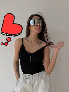Топ женский NoBrand 804051659183 черный XS/S