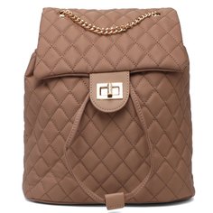 Рюкзак женский Tendance B623 бежевый, 27x27x14 см