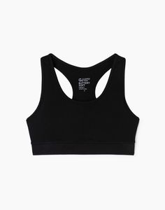 Спортивный топ женский Gloria Jeans GRT000416 черный L/170