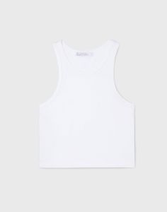 Топ женский Gloria Jeans GTN004156 белый XS/164