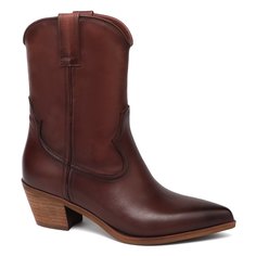 Полусапоги женские Tendance CLF635K-01 коричневые 36 EU