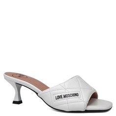 Шлепанцы женские Love Moschino JA28025G белые 39 EU