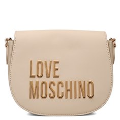 Сумка кросс-боди женская Love Moschino JC4194PP FW23 светло-бежевая