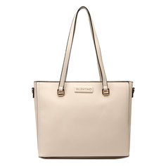 Сумка тоут женская Valentino VBS7LU05 светло-бежевая