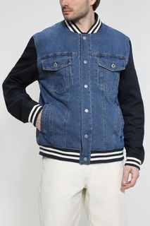 Бомбер мужской Pepe Jeans PM402714 синий M